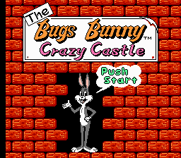 Ultimate Second Bugs Bunny Crazy Castle Title Screen